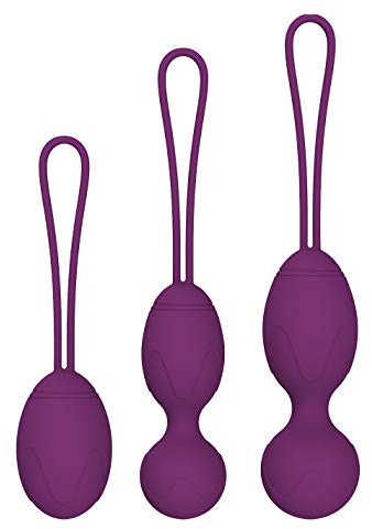Kegal Balls Exercise Weight - Doctor Recommends: for Pelvic Floor Tightening & Strengthen Bladder Control & Prevent Prolapse (Set of 3)