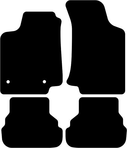 Kovvar Fußmatten passend für Volkswagen Golf 3 1991-1997 Passend zur Ausführung: 3/5 Türen | Variation 1 | Qualität: Basic