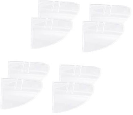 Artibetter 4paare Brillen-seitenschutz Flexibler Brillenschutz Aus Tpu-material Seitlicher Schutz Für Brillen Einzelloch