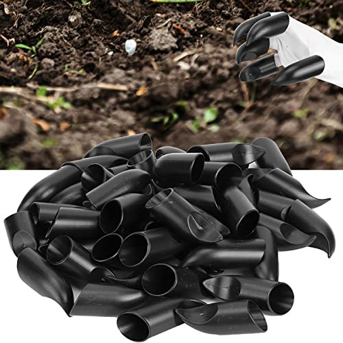Akozon Ensemble d'outils de Jardinage pour Protection des Mains – Paquet de 50 Griffes et pour Creuser, Accessoires pour les Travaux de Jardinage, la Plantation en Extérieur et
