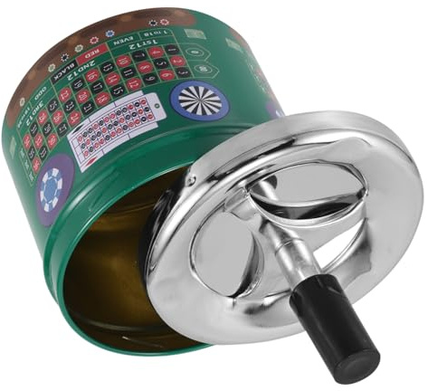 IWOWHERO Posacenere Facile da Pulire con Meccanismo Push Down Rotante in Ferro e Design Elegante per Uso Interno ed Esterno per Uomini Raffinati