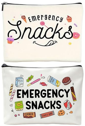 2 Sacchetti per Snack, La capacità È Comoda E può Essere Portata con Te Durante Il Viaggio. può Contenere Cosmetici E Articoli da Toeletta.