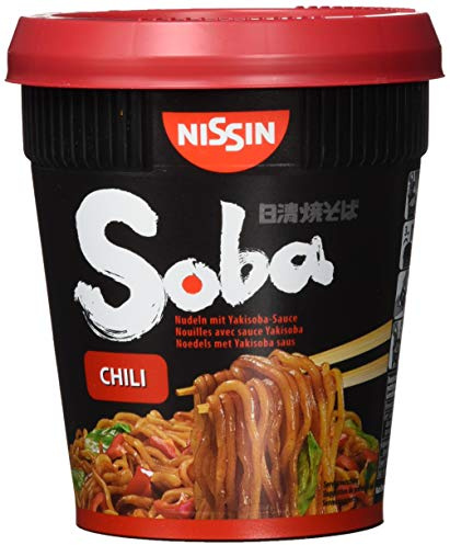 Nissin Soba Instant-Weizennudeln mit Chilisauce, 92g