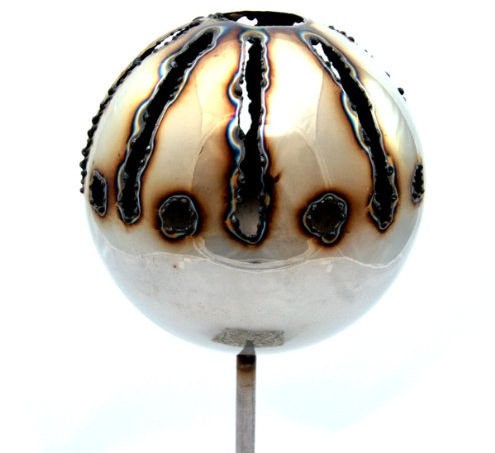 Gebrüder Lomprich Gartenfackel Feuerkugel - Sonne, Höhe: 100 cm, Gewicht: 0.55 kg, Durchmesser: 13 cm