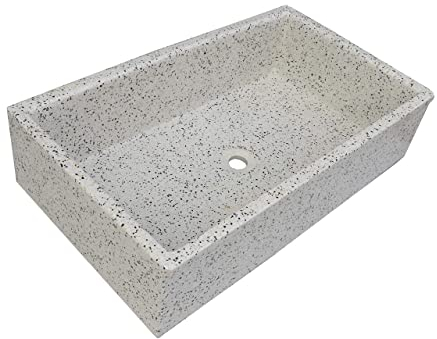 Pila, Pilón, Fregadero o Lavadero de piedra de 91x53x22 cm. (Dálmata)