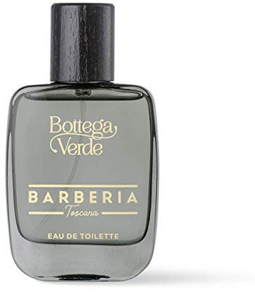 Bottega Verde - Barberia Toscana, Eau de Toilette, 50 ml, Profumo Uomo, Fragranza Fresca e Moderna