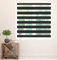 Zebra Blind Day and Night Roller Blind Aluminium Frame Dual Layer Fabric Modern Window Blind Easy to Install Easy Clean Privacy Living Room Kitchen Bedroom Bathroom 155 cm Drop (Black, 70cm Width)