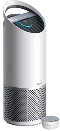 Leitz TruSens Z-3500H SMART Luftreiniger mit SensorPod & UV-C Lampe, kompatibel mit Alexa, 360-Grad-H13 HEPA-Filter, Luftreiniger gegen Viren, Bakterien & Gerüche, für 60m², 2415139
