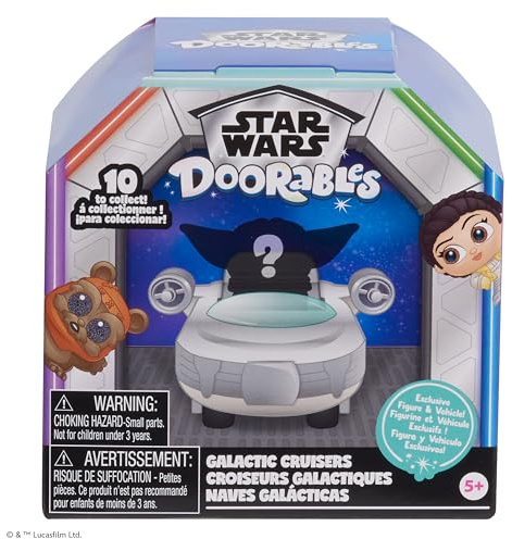 Star Wars™ Doorables Galactic Cruisers, Sammelfiguren und Fahrzeuge, offiziell Lizenziertes Star Wars Spielzeug ab 5 Jahren von Just Play