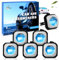 SCENTORINI Auto Duft, Auto Lufterfrischer, Auto Duft Innenraum, Autoduft, Bekämpft Gerüche im Auto, Autoparfüm, Neuwagenduft, 4ml x 6 Stück, New Car Duft