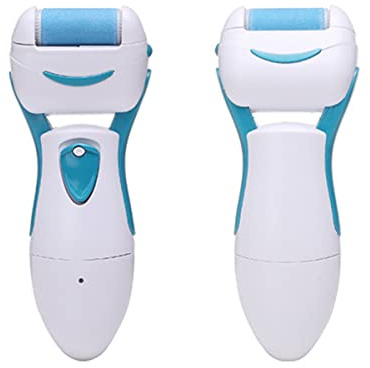 SHERCHPRY Removedor Eléctrico De Callos De Pies Recargable 1 Unidad Tamaño Compacto Callos Talones Plantas y Dedos De Pies Color Azul Plástico Ligero Portátil
