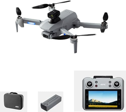 LKHLTBF Dual Battery,Drone f8 Max GPS Professionale con Telecamera HD 5g WiFi FPV, Evita Gli Ostacoli con Un Grande Schermo e Telecomando quadricottero