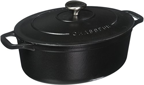 Chasseur Casseruola, Ovale, 27 Centimetri, 3.0ltr Matt Black
