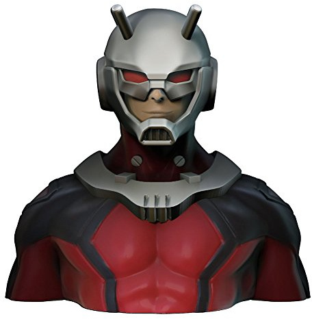 Semic Distribution- Marvel Comics Ant-Man Bust Coin Bank, BBSM006, Multicolore, Tirelire