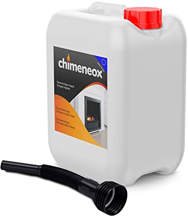 5L Bioetanol 96% de Origen Vegetal para chimeneas - no Humos