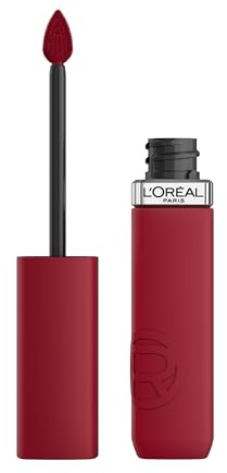 L'Oreal Paris Infallible Matte Resistance Liquid Lipstick, up to 16 Hour Wear, Le Rouge Paris 420, 0.16 Fl Oz