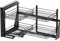 VAUTH-SAGEL VS COR Fold Eckschrank Auszug links Classic - Set für Küchenunterschränke mit KB 900mm - Korbablage aus Stahldraht, Stahl pulverbeschichtet lava