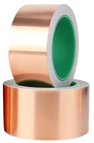 Copper Tape Slug Repellent UK,12m x 55mm Copper Tape, an Indoor slug repellent and Slugs Trap for Indoor and Outdoor, Effective Snail and Slugs Repellent Tape for Indoor Plants and Gardens (LIT GOLD)