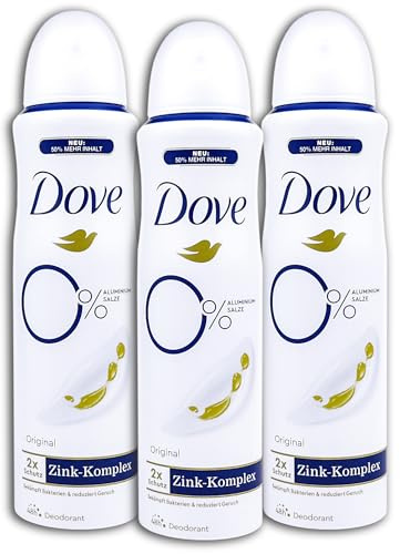 3-pack Dove deodorantspray med zinkkomplex original deodorant 3 x 150 ml