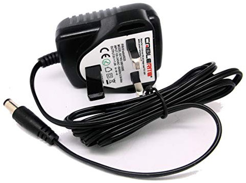 Roberts Solar Radio DAB 2 240v AC-DC Power Adapter, 1.5m UK Plug, 6V DC Output, 1A, Black or Gray, CEC Energy Efficiency Level IV, 1 Year Warranty