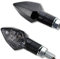 LED Mini Blinker Leuchten Rock Race universal passend für Motorrad Roller Moped mit 12V (1 Paar)