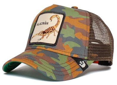 Goorin Bros. Trucker Hat Herren - Mesh Baseball Snapback Cap - The Farm, Braun (Alacran), Einheitsgre