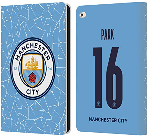 Head Case Designs Offiziell Zugelassen Manchester City Man City FC Jess Park 2020/21 Frauen Home Kit Gruppe 2 Leder Brieftaschen Handyhülle Hülle Huelle kompatibel mit Apple iPad Air 2 (2014)