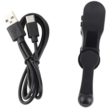 FTVOGUE Digital Auto Screen Clicker Tapper, Ultra Quiet 108 Gear Justerbar USB Tapper för Live Gaming (Svart)