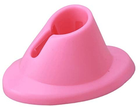 Toporchid Diy Silicone Nail Gel Polish Holder Display Varnish Bottle Stand Adhesive Tilter Function