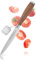 RÖSLE Universalmesser mit Wellenschliff Masterclass 12 cm - Hochwertiges und scharfes Küchenmesser, ideal zum Schneiden von Obst und Gemüse, Schneidemesser mit ergonomischem Griff aus Walnussholz