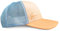 Grace Folly Beach Trucker Hüte für Damen - Snapback Baseball Cap für Sommer, Klassisches Blau & Pfirsich, Einheitsgröße
