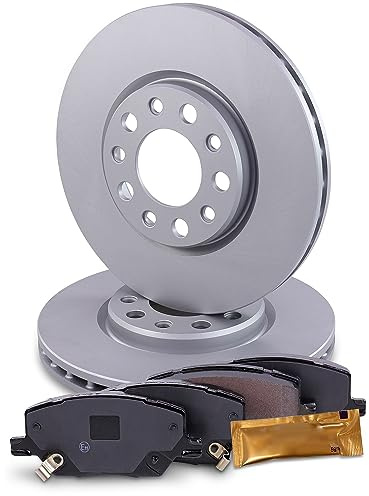 BESTPRICE BESTPRICE Kit freni asse anteriore incl. dischi freno Ø 281 mm ventilati + pastiglie freno anteriori Compatibile con FIAT 500X (334_), JEEP RENEGADE SUV (BU, B1, BV), RENEGADE VAN (BU, B1)