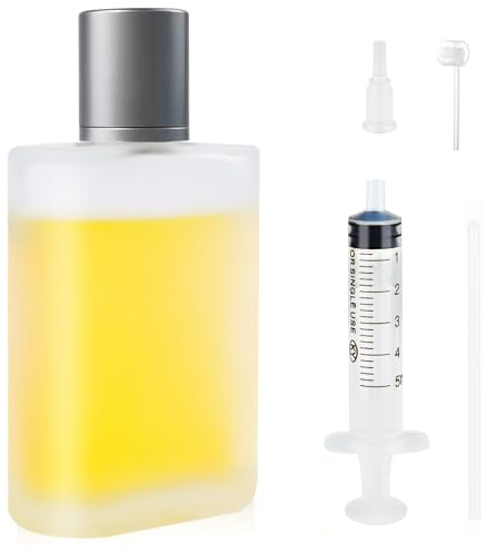 Bohoray Flacone Spray Vuoto 50ml, Vetro Bottiglia Spray, Contenitore Spray Vuoto, Portaprofumo Da Viaggio, Spray Superfine Flaconi Spray Vuoti per Profumi, Atomizzatore Con Imbuti, Pressore