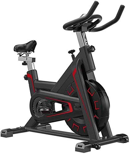 Volano per Bici Completamente Avvolto con Ciclismo Indoor Ad Alta Sicurezza Cyclette Silenziosa Attrezzatura per Il Fitness con Supporto per Computer Tablet Cicli da Studio per Interni