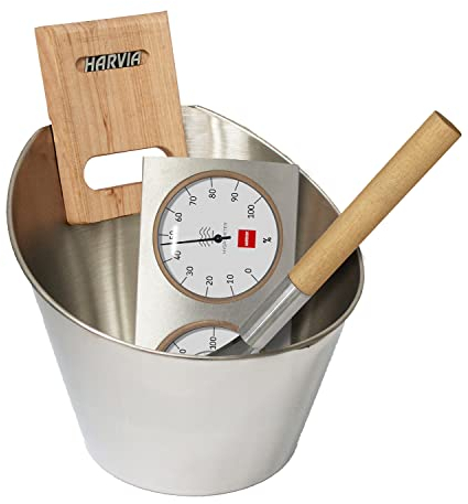 Harvia Sauna Zubehörpaket, Edelstahl