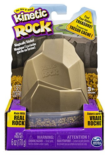 Kinetic Sand Rock 6036917 Kinetic Rock Refill Gold (226 g)