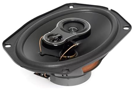 Nakamichi NSE6918 Koaxiallautsprecher 3-Wege 6 x 9 Spitzenleistung 260W Lautsprecher Schwarz Car Audio Hi-Fi Standard Nominal 40W ASV Voice Coil Schwingspule