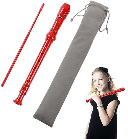 TONGFENG grabadora para niños | Instrumentos Aula, Flautas Dulces 8 Agujeros para niños - Flautas Dulces Descant con Bolsa Transporte, Flautas Dulces, Flautas Dulces para Gimocool