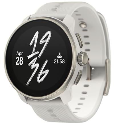 SUUNTO Race S Laufuhr mit AMOLED Touchscreen, Zweifrequenz GPS Sportuhr, Krone & Tastenbedienung, HRV & Schlafverfolgung, KI-basierter Trainingsplan, Kostenlose Offline-Karten, 50m Wasserdicht