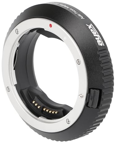 ayex objektivadapter EF-GFXII kompatibel med Canon EF-objektiv kompatibel med Fujifilm GFX-kameror