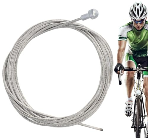Câble de frein de vélo, câble de frein - Remplacement du câble de frein en acier inoxydable, câble à vitesse variable, dérailleur de vélo, câble de frein /arrière pour véhicules routiers