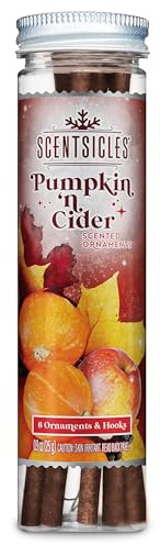 Scentsicles Christmas Scent Sticks - Pack of 6 - Pumpkin & Cider