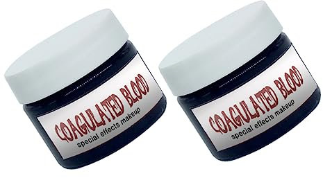 minkissy 2pcs Halloween Blood Gel Fake Plasma Props Quality Pigment Material for Blood Makeup