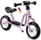 PUKY LR M Pearl Pink | Laufrad ab 2 Jahre | Kinderspielzeug ab 2 Jahre | Balance Bike | Kinderroller mit Trittbrett | Lauflernrad mit Sicherheitslenkergriffen | Höhenverstellbarer Lenker & Sattel