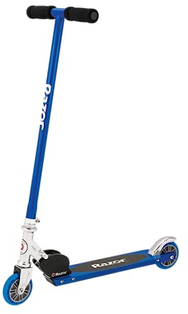 Razor S Sport Kick Scooter pour Les 6 Ans et Plus, Pliable, supporte Les utilisateurs jusqu'à 100KG (220 Lbs)