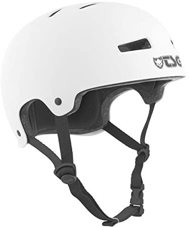 TSG Helm Evolution Solid Color, weiß (satin white), S/M, 75046