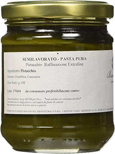 Brontedolci - Pasta Pura 100% - 190g (Pistacchio)