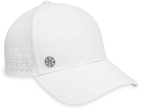 Gaiam White Baseball Cap for Women - Cruiser Breathable Nova Design, Lightweight Cute Women's Ball Cap, Easily Adjustable Trendy White Women's Hat for Summer & Beach