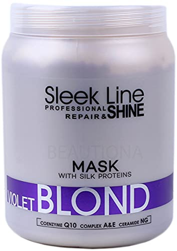 Stapiz Sleek Line Violet Blonde A Neutralising Mask for Blonde Hair 1000 ml