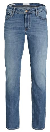 JACK & JONES Homme Jjiclark Jjoriginal Am 416 Noos Short en Jean, Blue Denim, 34 EU